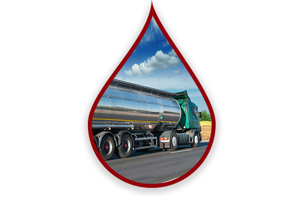 Image of a fuel truck