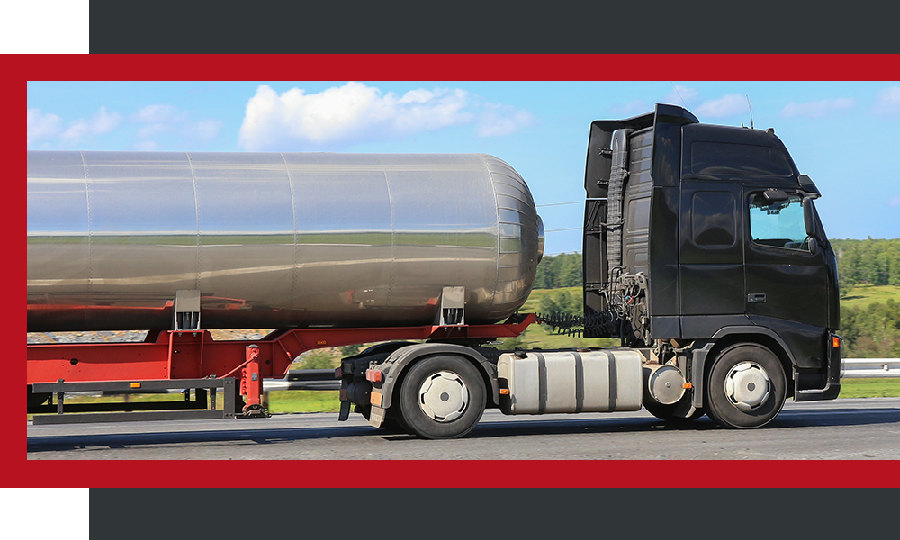Image of a fuel truck
