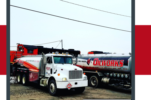 Railroads Bulk Fuel and Oil Distribution-1 oilworks truck