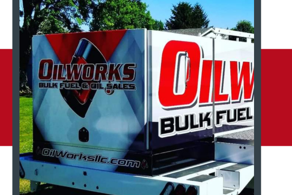 Railroads Bulk Fuel and Oil Distribution-3 oilworks truck