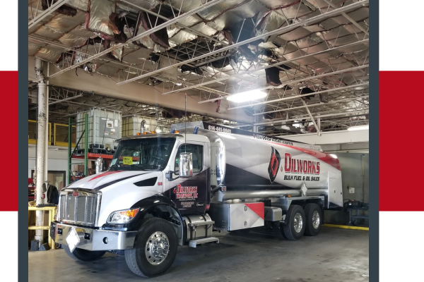 Transportation Bulk Fuel and Oil Distribution-2 oilwork truck