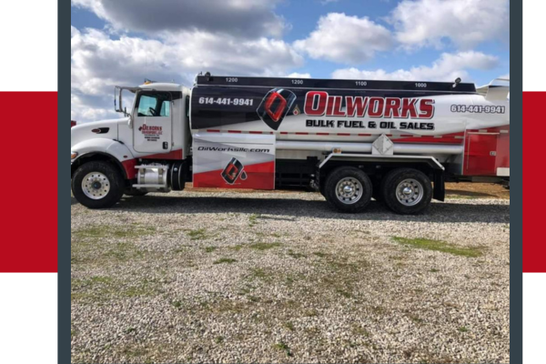 Commercial Point Bulk Fuel and Oil Distribution Company 4 oilworks truck