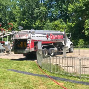 OilWorks truck on-site