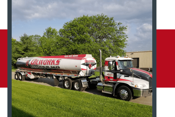 reefer 1 OilWorks truck parked