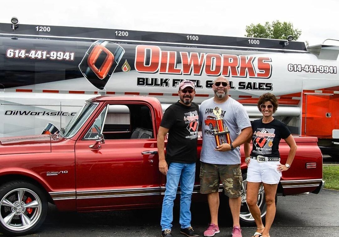 How Quickly Can You Refuel Vehicles On-Site 3 oilworks team in front of company vehicles